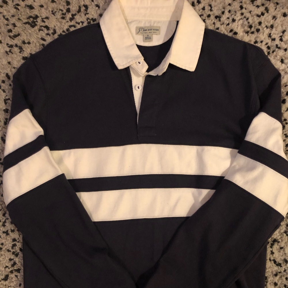 J. Crew Rugby Long Sleeve Polo